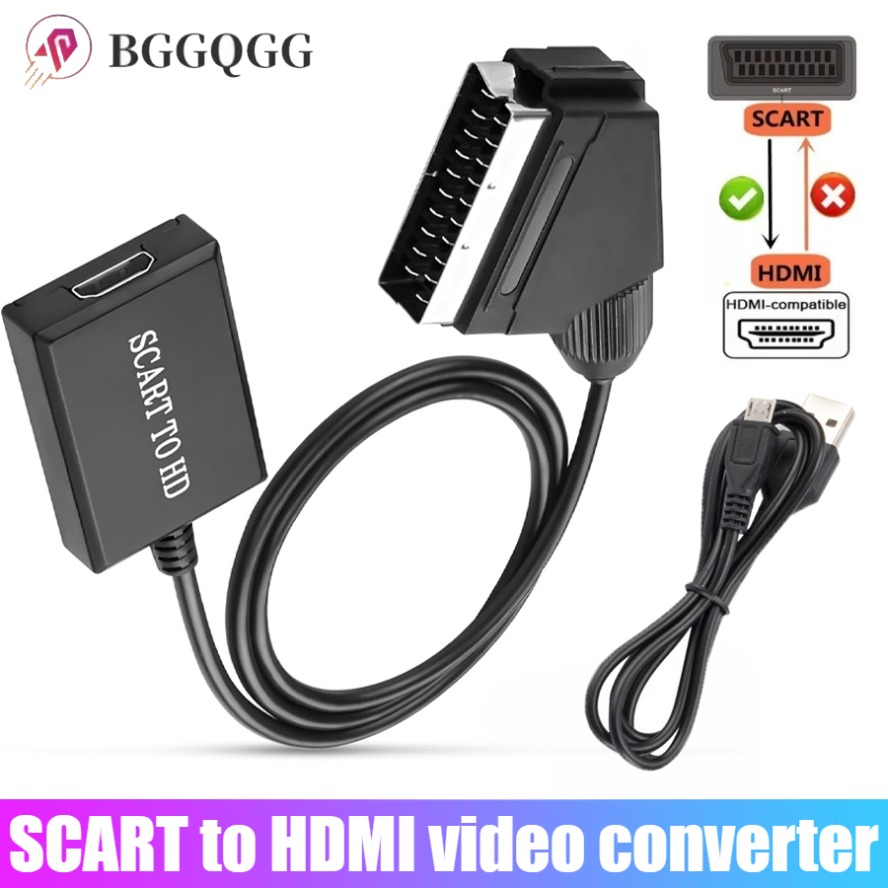 Scart To Hdmi - Cavo adattatore convertitore audio video di