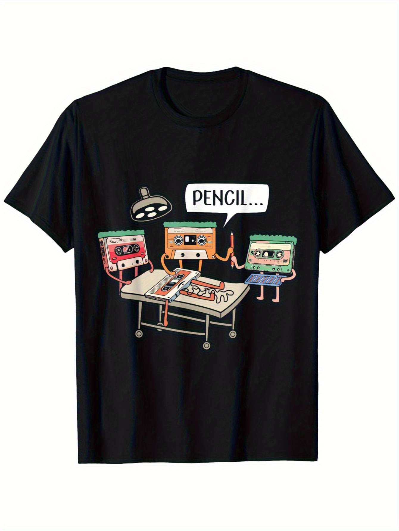 T-shirt da uomo in cotone nero - Retro Gaming T Shirt recensione e prezzo