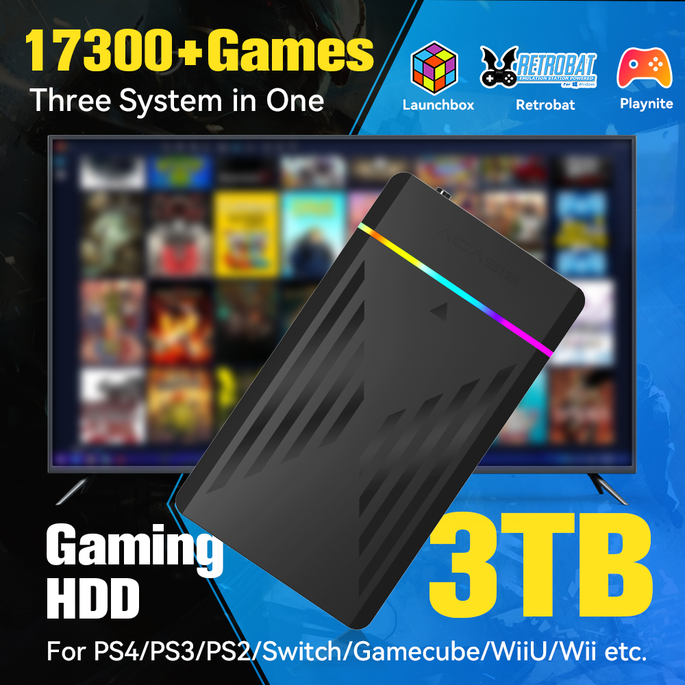 HDD da gioco portatile da 3 TB - Retro Gaming Kiosk recensione e prezzo
